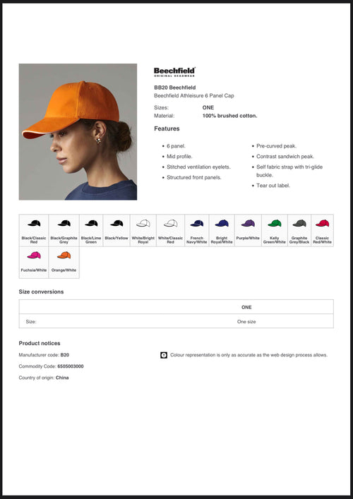 Purple Patch™ Premium Darts Cap | 100% Brushed Cotton Hat | Darts Hat | Unisex Darts Accessories