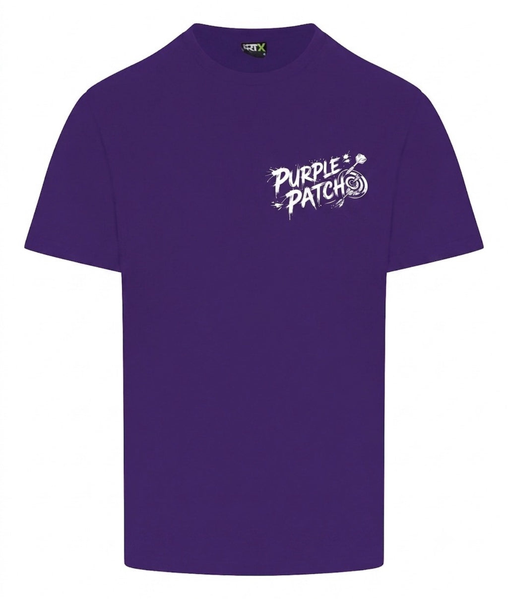 Purple Patch Performance T-Shirt | Darts T-Shirt | Unisex Darts Clothing