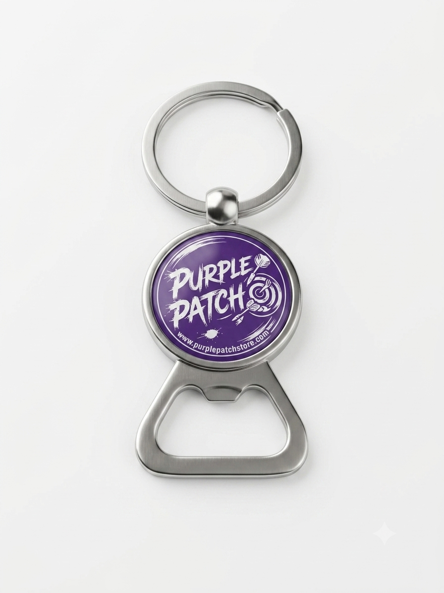 Purple Patch™ Darts Bottle Opener Keyring