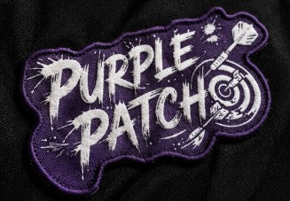 The Original Purple Patch™ Iron-On Embroidered Patch